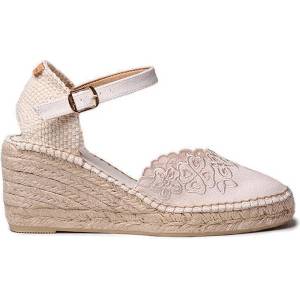 TONI PONS Naiara Wedge Espadrilles - Beige (Ecru)