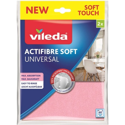 Vileda Actifibre Soft Universal Měkká utěrka 2 ks