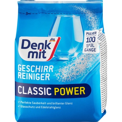 Denkmit Classic Pulver prášek do myčky nádobí 1,5 kg 100 cyklů – Sleviste.cz