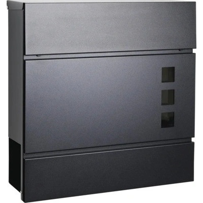 Oceľová poštová schránka BK.932.G.CM s tubusom na noviny