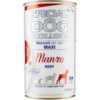 Special Dog Excellence šťavnaté mäsové kúsky s kvalitným hovädzím mäsom 1300 g