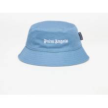 Palm Angels Kids Logo Bucket Hat Dusty Blue/ Off White I