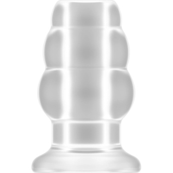 Image 1 of Sono No. 50 Medium Hollow Tunnel Butt Plug 4 Inch Transparent