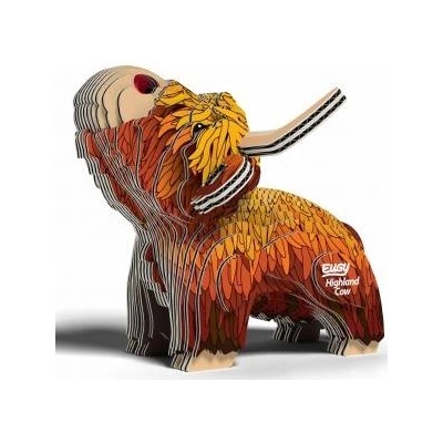 dodoland Scottish cow Eugy. Eco 3D Ukladanka