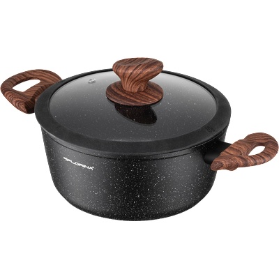 FLORINA Тенджера Florina Master Black 24см с капак