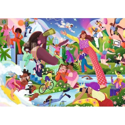 RAVENSBURGER Sila žien 1000 dielov
