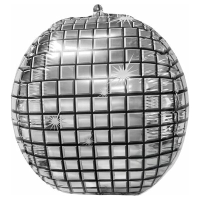 Procos Disco koule 32x36cm fóliový balónek