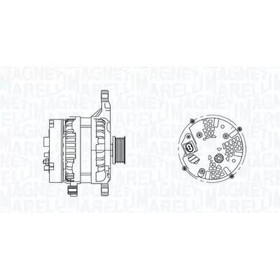 MAGNETI MARELLI Alternátor MAG 063735759010