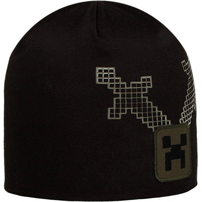 RDX Chlapecká dvojitá čepice Minecraft černá – Zboží Dáma