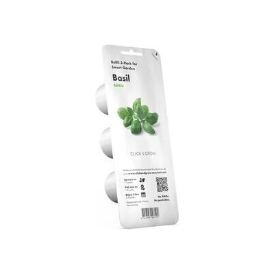 Click and Grow bazalka, kapsle se semínky a substrátem 3ks