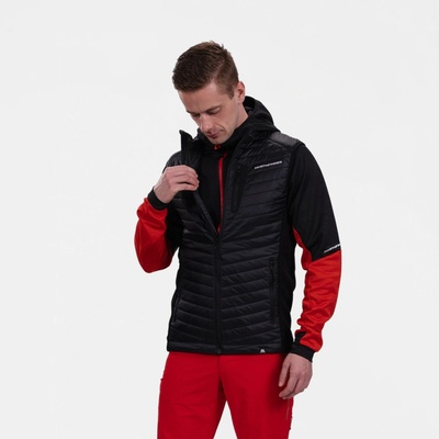 Northfinderpúánska hybridná outdoorová vesta Primaloft ZAYNA blackblack