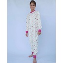 Dievčenské overal bílá