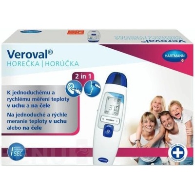 Hartmann Dotykový infračervený teplomer DuoScan Veroval