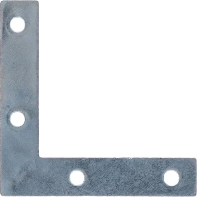 Rohovník 50 x 50 x 10 x 2 mm, pozink, otvory ø 4 mm
