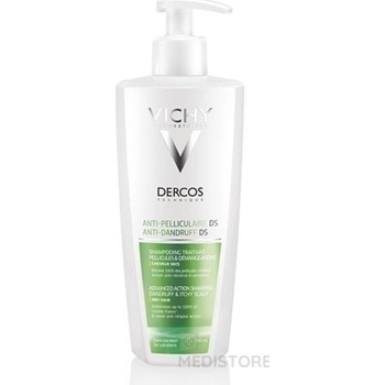 Vichy Dercos šampón proti lupinám na suché vlasy 390 ml