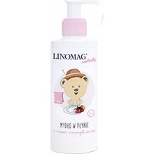 Linomag Emolienty Hand Soap Red Fruit tekuté mydlo na ruky pre deti Red Fruit 200 ml