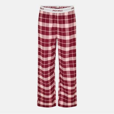 Jack Wills Пижама Jack Wills Women's Flannel Pyjama Trousers - Wine/Pink