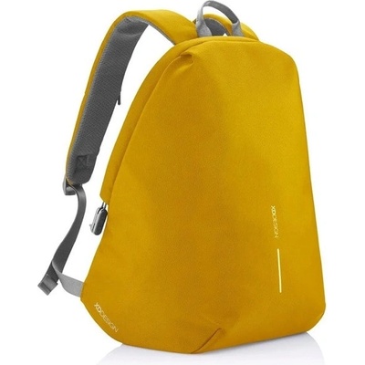 XD Design Раница за лаптоп XD design Bobby Soft (P705.798), до 15.6" (39.62 cm), usb порт за зареждане, разширяемо отделение, интегриран ключодържател, водоотблъскващ материал, скрити ципове, жълта (P705.798)