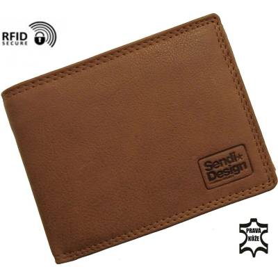 Sendi Design pánská kožená Světlé hnědá