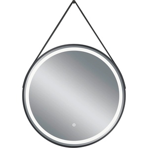 Mirrors and More Стенно огледало със светлина ø 60 cm Fine - Mirrors and More (1800102)