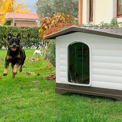 Ferplast DogVilla Door - Пластмасова вратичка за къща Dogvilla 70, 19, 5 x 0, 2 x h 30, 3 см