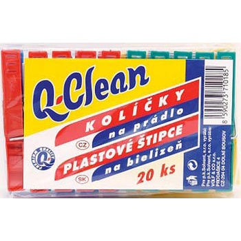 Q-clean kolíčky na prádlo 20 ks
