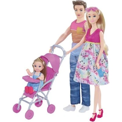 Wiky Бременна кукла със семейство 30 см