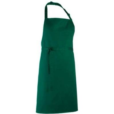 Premier Workwear Klasická zástěra za krk PR150 Bottle Pantone 560 72x86cm