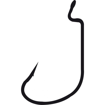 Gamakatsu Worm 314 Hooks NS Black 6ks Veľ. 2