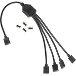 Kolink ARGB кабел Kolink 1-4 сплитер, 300mm, 3-pin конектор - ZUAD-1474 (ZUAD-1474)