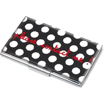 Image 1 of TROIKA Визитник Troika-WHITE DOTS (#CDC10-A114)