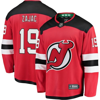Fanatics Dres New Jersey Devils #19 Travis Zajac Breakaway Alternate Jersey