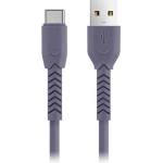 Maxlife Кабел MXUC-04 USB - USB-C, 1.0 m, 3A, лилав - Maxlife