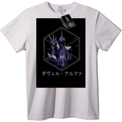 NOONEBRAND Тениска Davel Alpha Anime - 2XL, Black