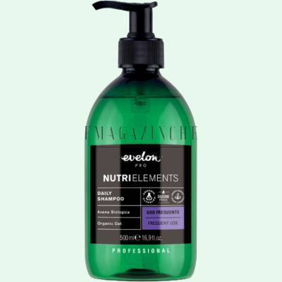 Parisienne Italia Почистващ шампоан за ежедневна употреба 500 мл. Evelon Pro Nutri Elements Daily Shampoo Organic Oat (131561)