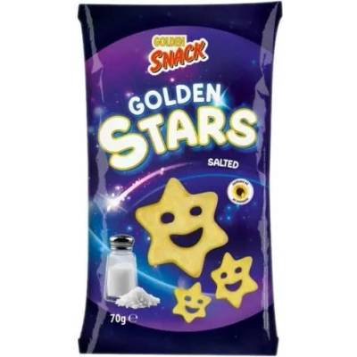Golden Snack golden stars sůl 70 g