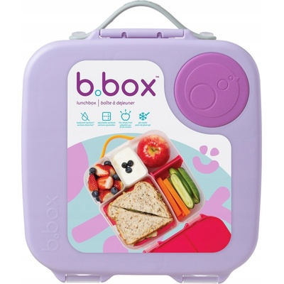 B.box Svačinový box velký sugar plum