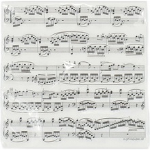 agifty Ubrousky - noty 33x33cm