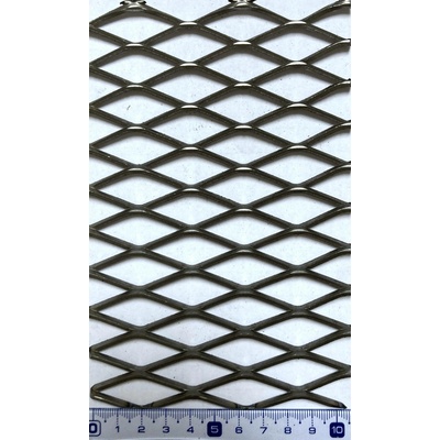 Tahokov oko 43x17x2,5 mm, kosočtvercové, tl. 2 mm, ocel, formát 1500x1000 mm