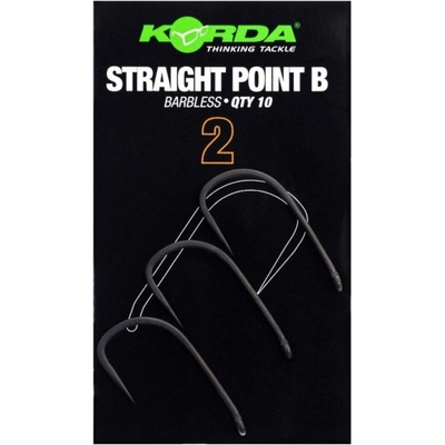 Korda Háčky Straight Point Barbless 10 ks vel.6