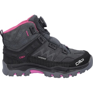 CMP Детски туристически обувки CMP Kid's Kiruna Mid Fitgo Trekking Shoes WP Walking boots - Antracite / Festival - размер 31 (EU) (702-3743-0114)