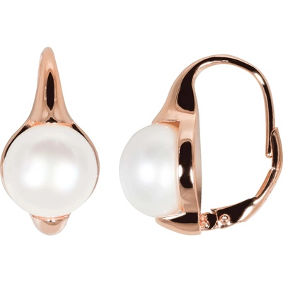 JwL Luxury Pearls bronzové s pravými perlami JL0533