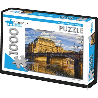 TOURIST EDITION Praha Národní divadlo č.77 1000 dílků