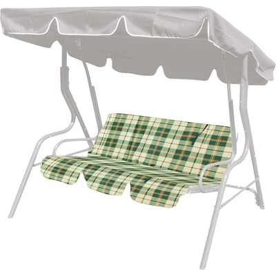 Happy Green 5028060 polstr na houpačku zelená kostka – Zboží Mobilmania