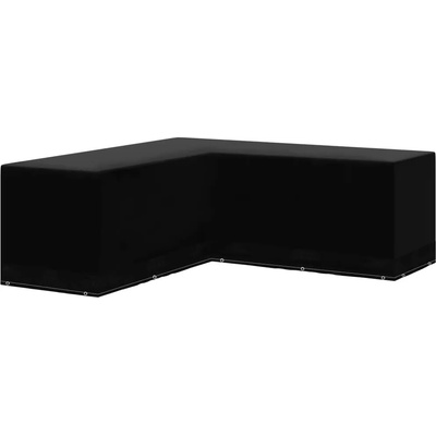 vidaXL Покривало за градински мебели 12 капси 250x250x90 см (48631)