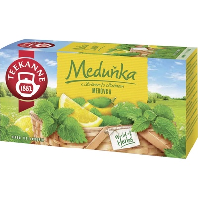 Teekanne bylinný čaj meduňka s citrónem 20 sáčků