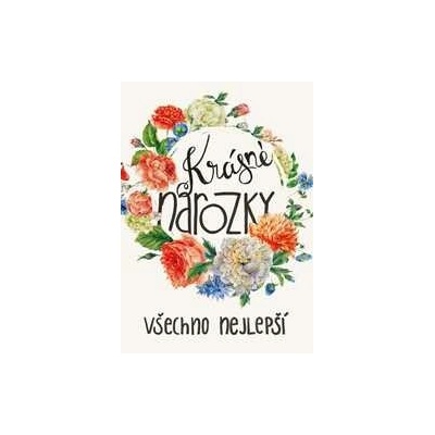 Prajeme k narozeninám - biele - BeBechy