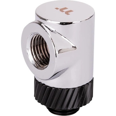 Thermaltake Pacific SF 90 Degree Adapter - Silver Black (CL-W396-CU00SL-A)