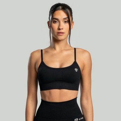 GymBeam Seamless String Black Strix černá – Zboží Mobilmania