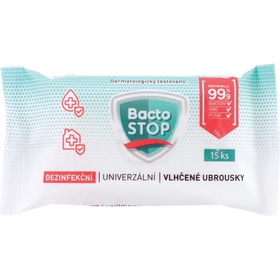 Cleanic ANTIBACTERIAL vlhčené ubrousky 15 ks